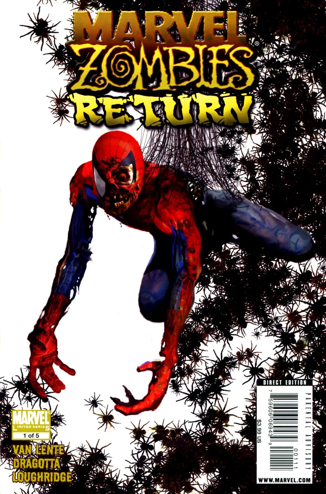 Marvel Zombies Return #1 cover