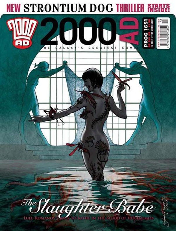2000 AD #1651 cover