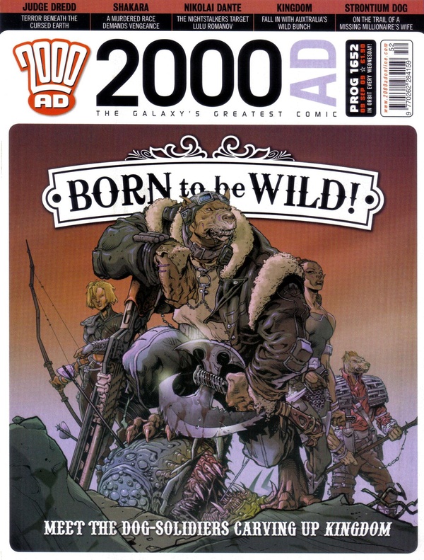 2000 AD #1652 cover