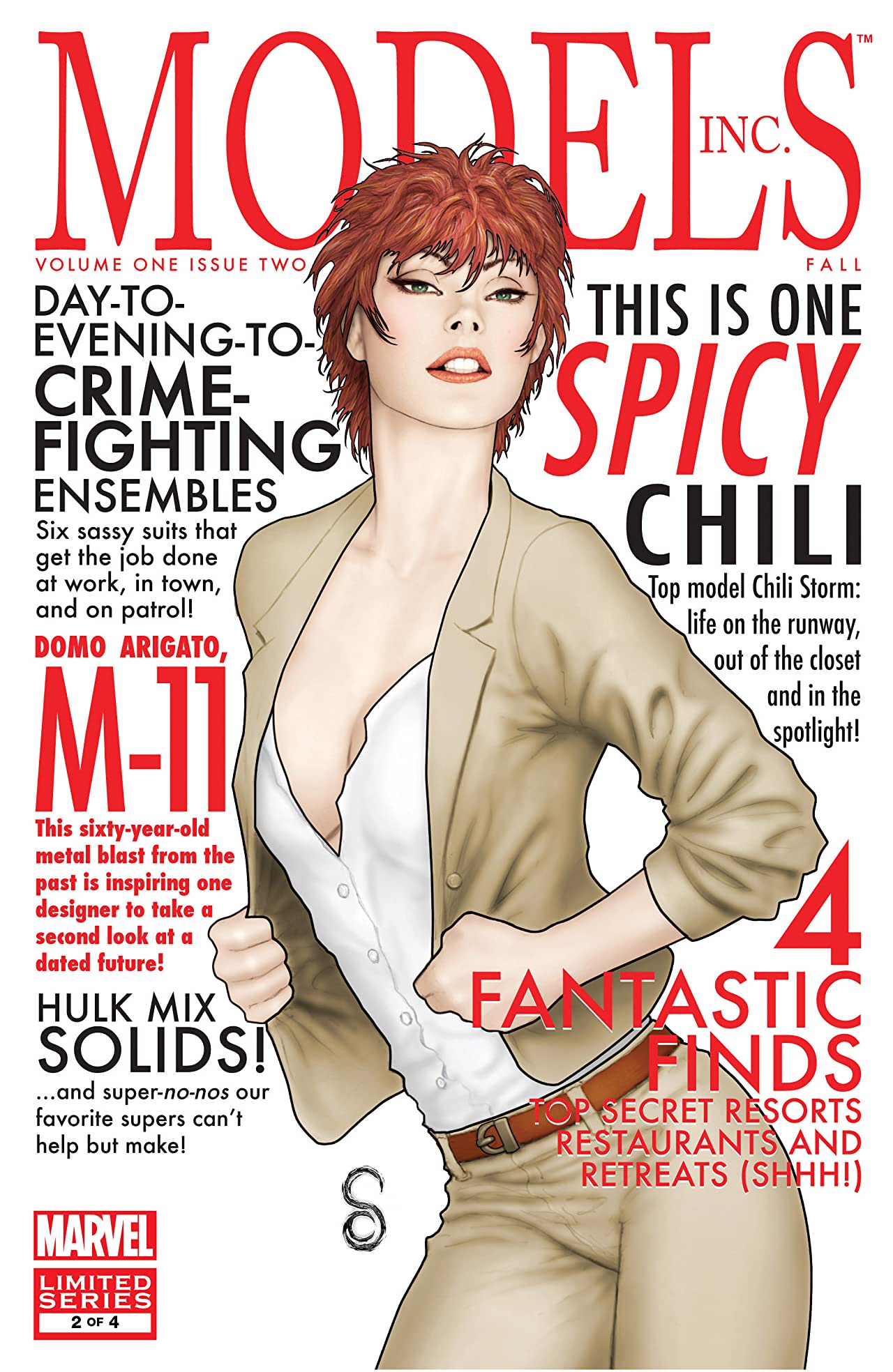 Models, Inc. #2 cover