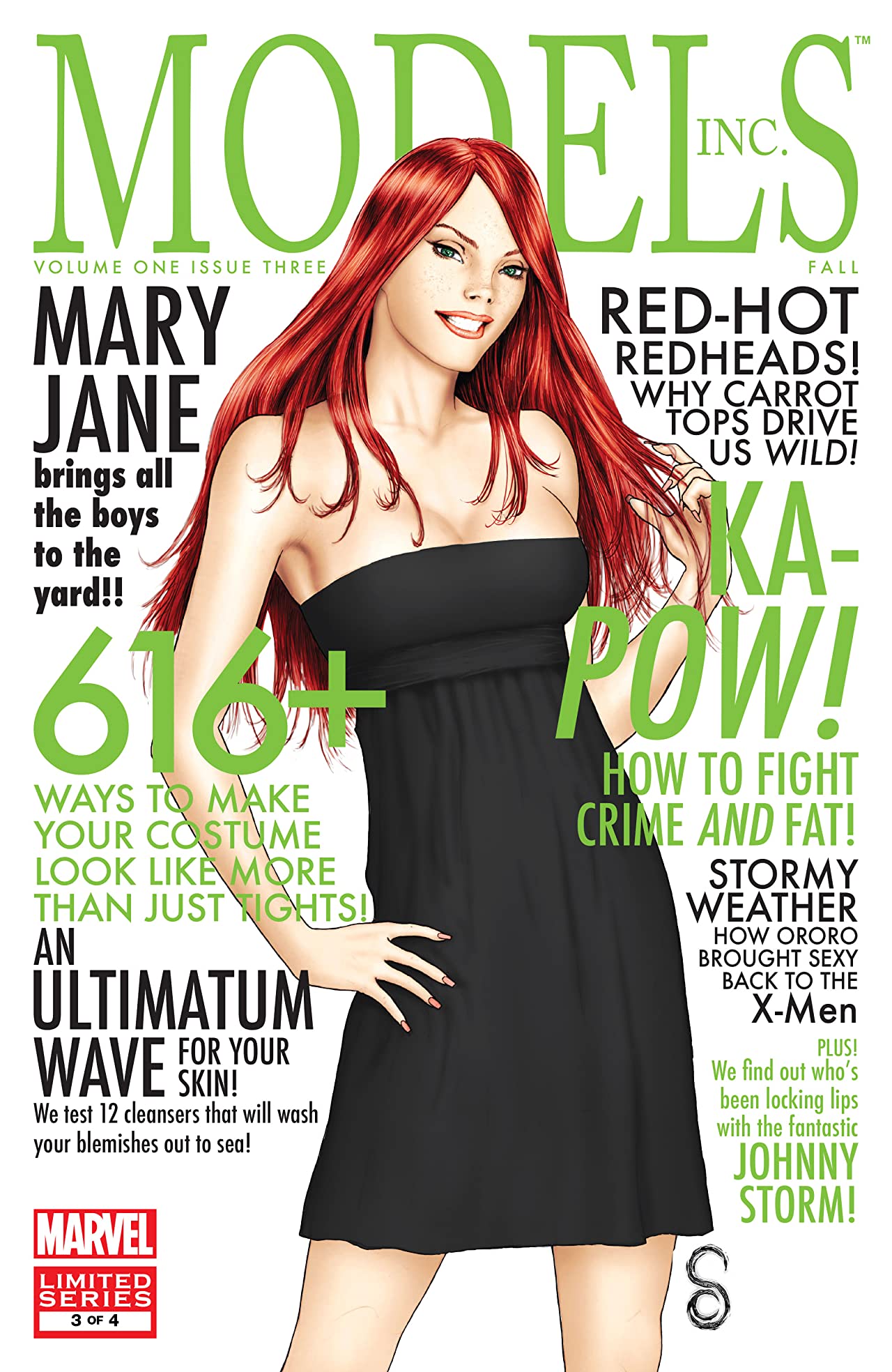 Models, Inc. #3 cover