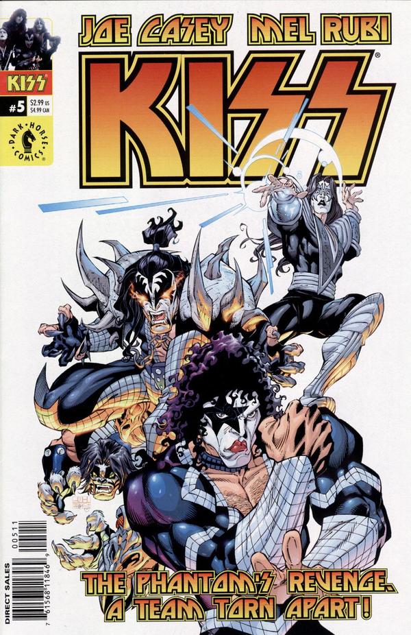 Kiss #5 cover