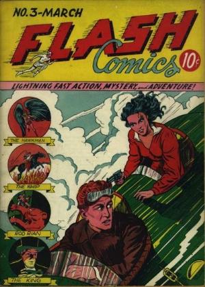 Flash Comics #3 cover