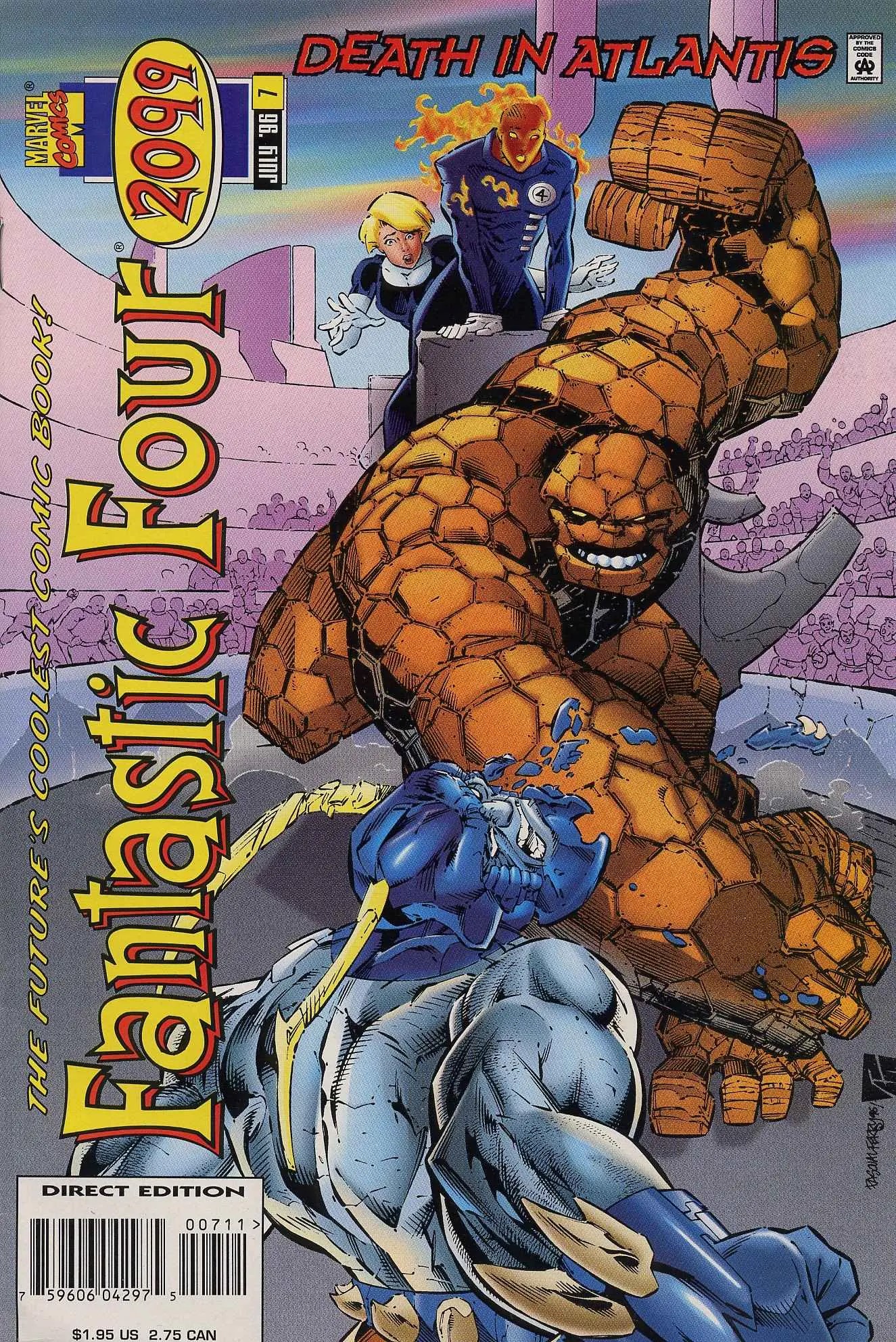 Fantastic Four 2099 #7 cover