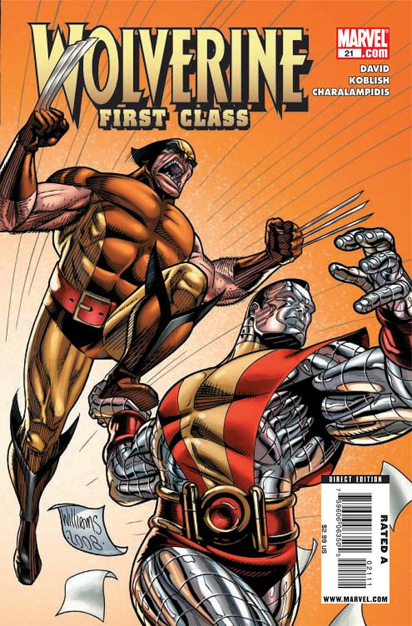 Wolverine: First Class #21 cover