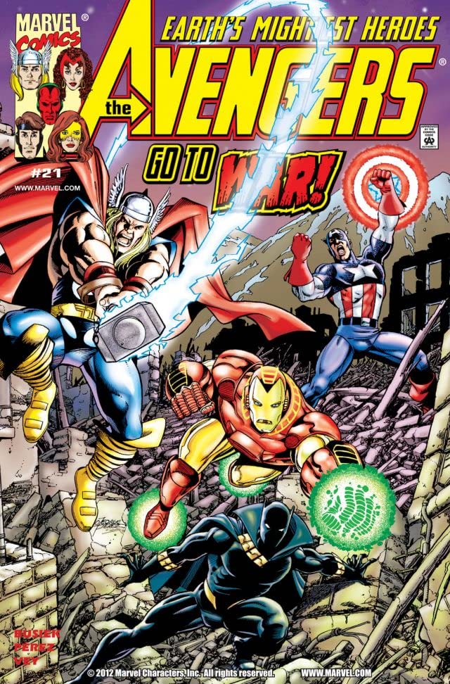 Avengers #21 cover