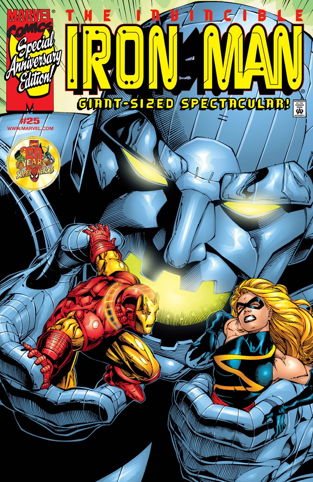 Iron Man #25 cover
