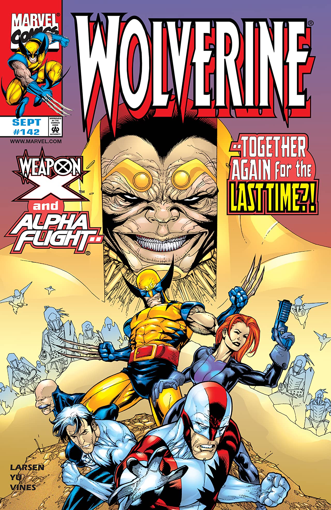 Wolverine #142 cover