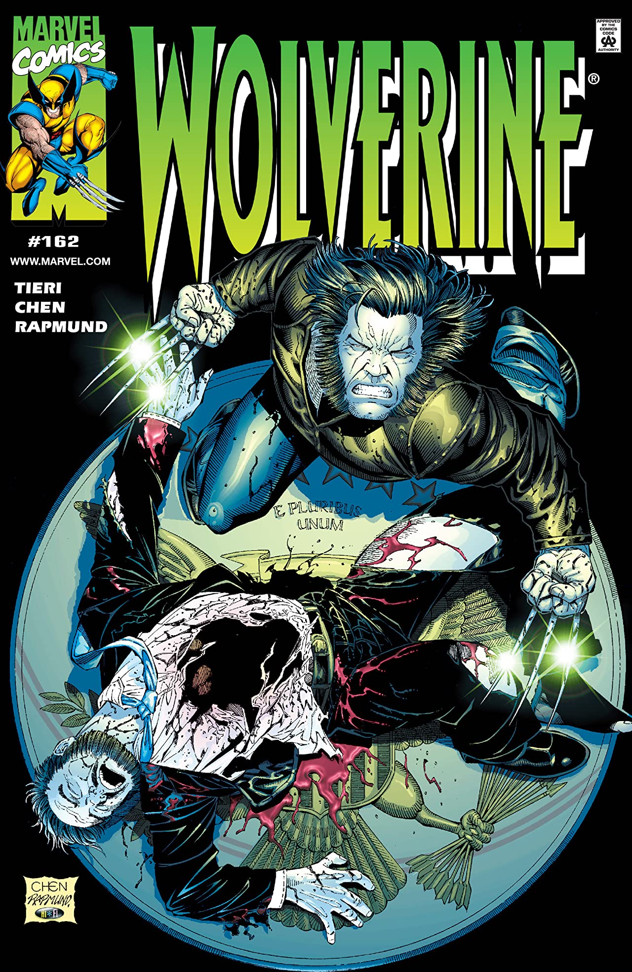 Wolverine #162 cover