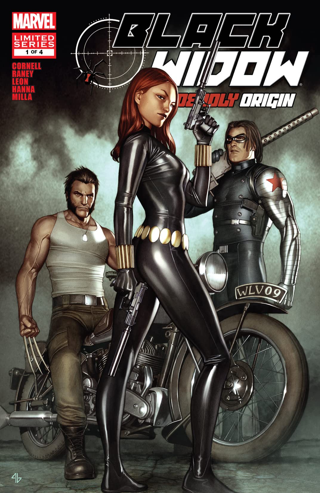Black Widow: Deadly Origin #1 cover