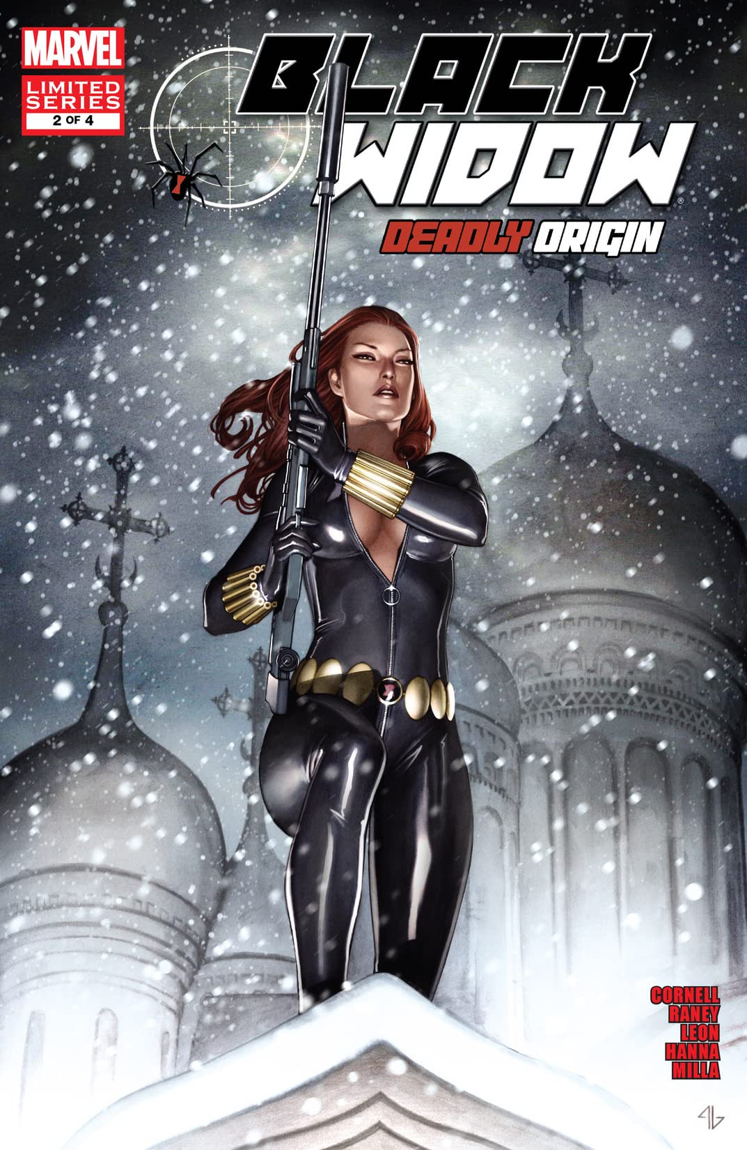 Black Widow: Deadly Origin #2 cover