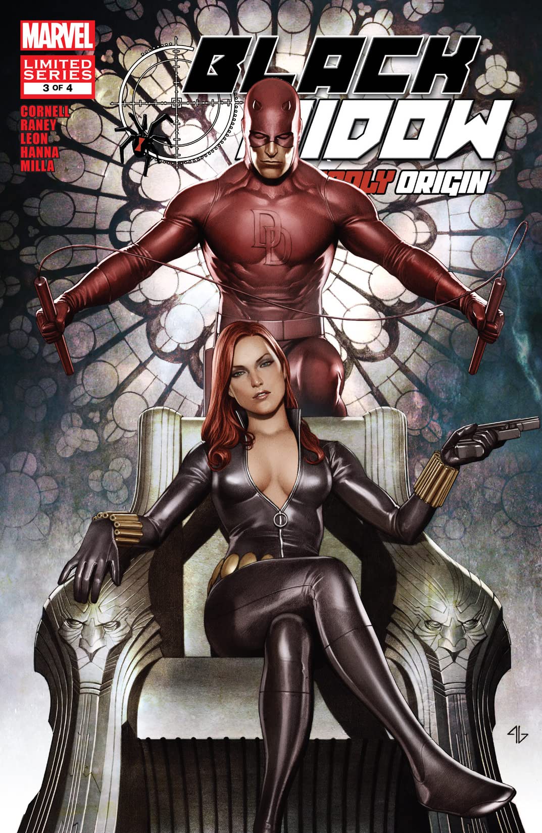 Black Widow: Deadly Origin #3 cover