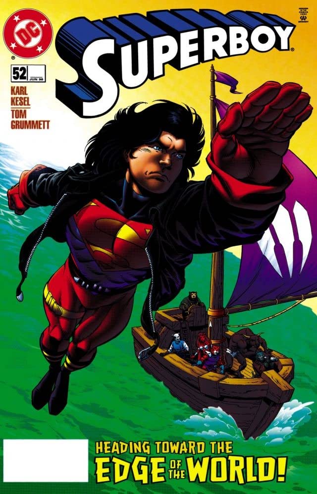 Superboy #52 cover