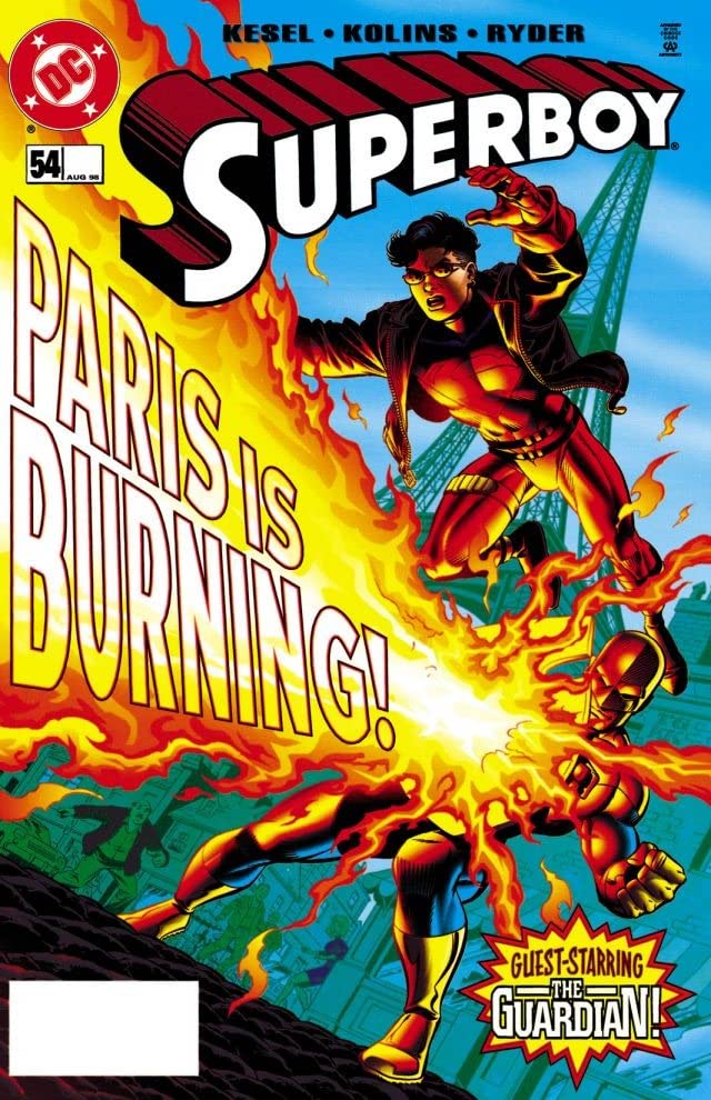 Superboy #54 cover