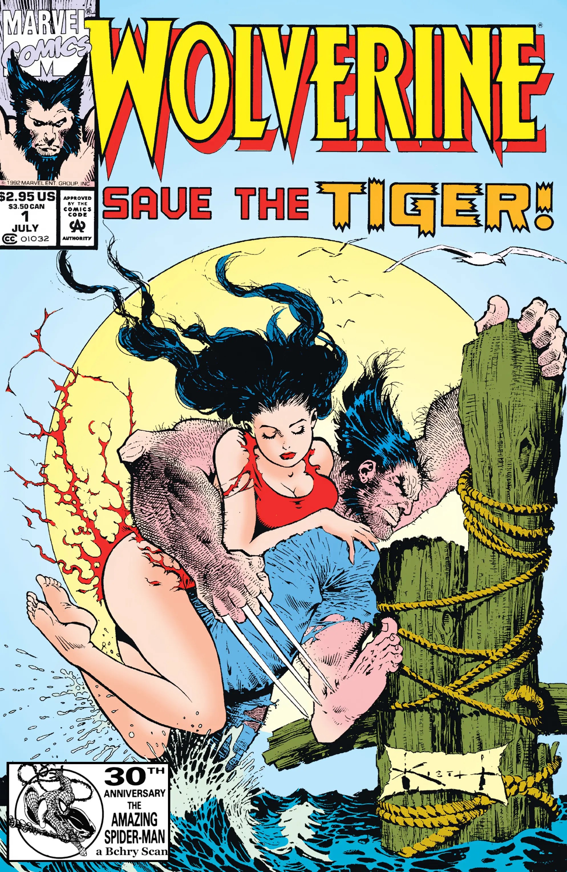 Wolverine: Save the Tiger #1 cover