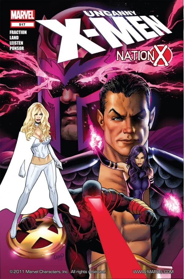 The Uncanny X-Men #517 cover