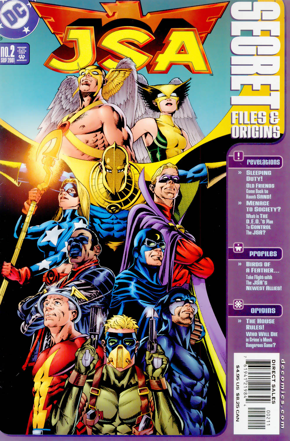 JSA Secret Files #2 cover