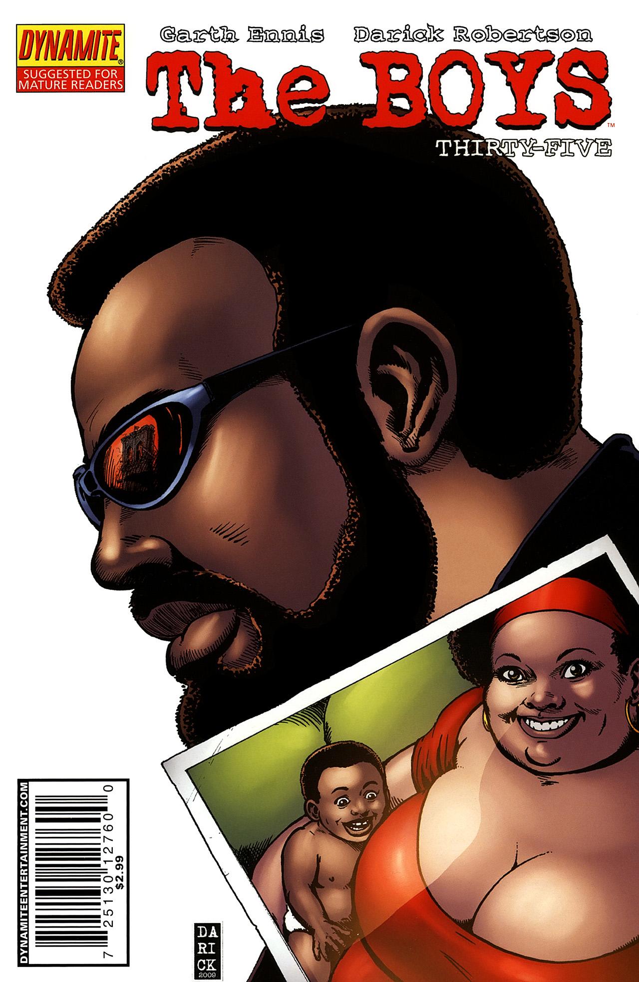 The Boys #35 cover
