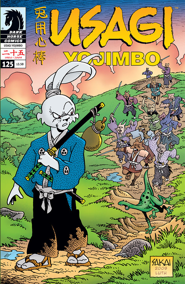 Usagi Yojimbo #125 cover