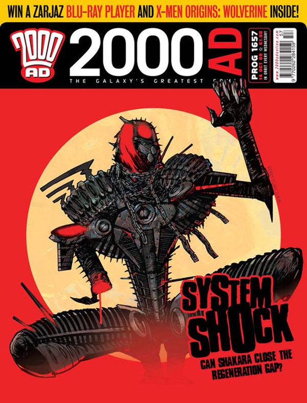 2000 AD #1657 cover