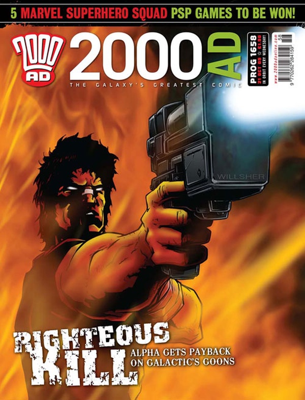 2000 AD #1658 cover