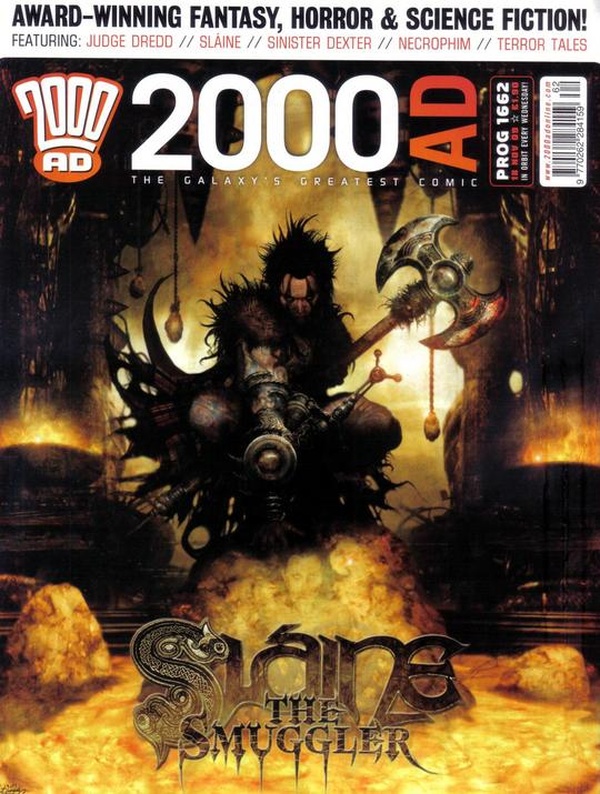 2000 AD #1662 cover