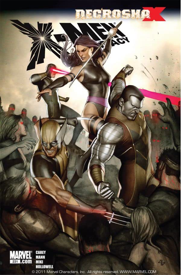 X-Men: Legacy #231 cover