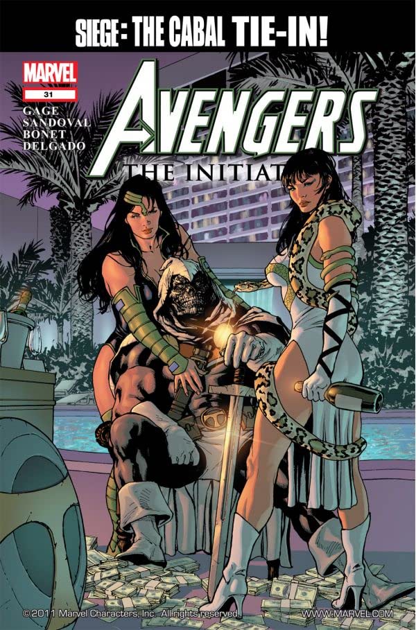 Avengers: The Initiative #31 cover