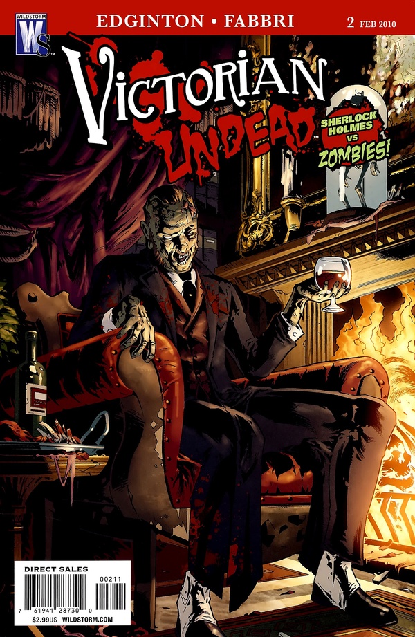 Victorian Undead #2 cover