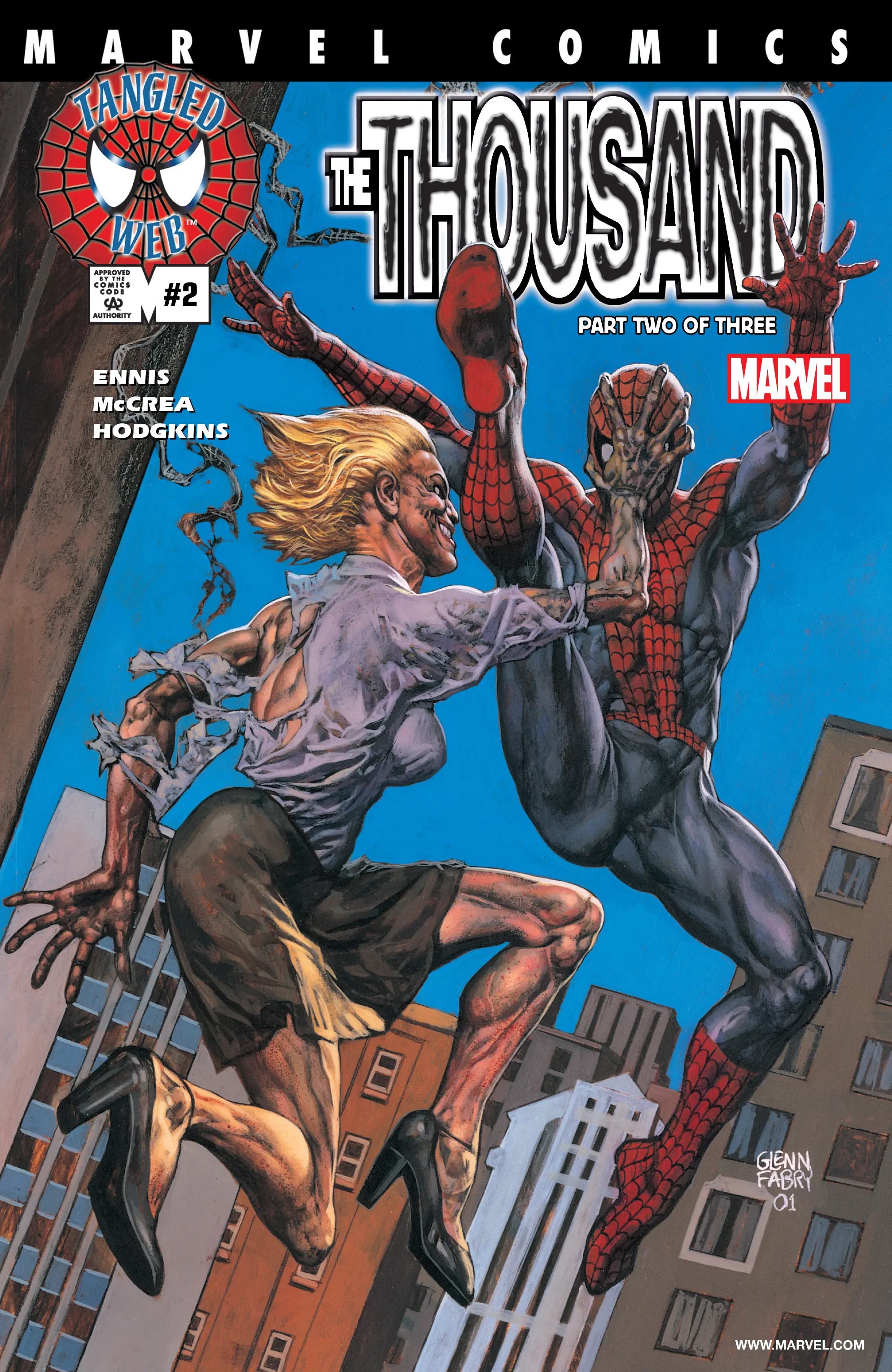 Tangled Web: The Thousand #2 cover