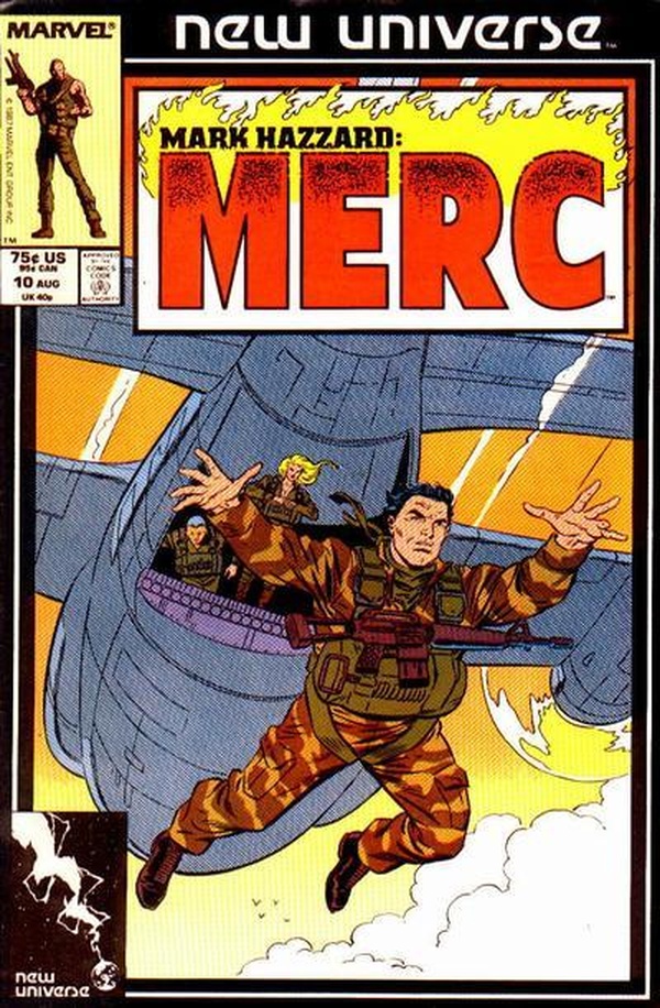 Mark Hazzard: Merc #10 cover