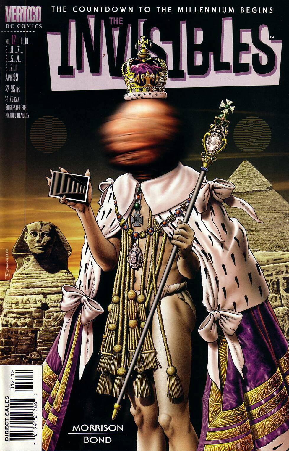 The Invisibles #12 cover