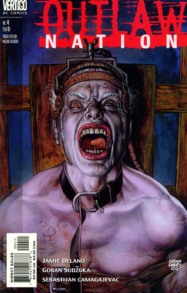 Outlaw Nation #4 cover