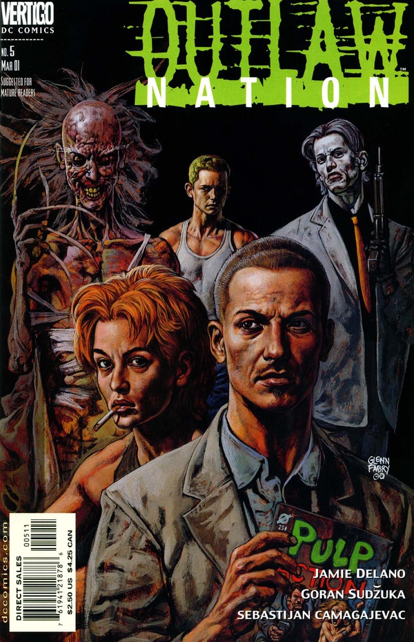 Outlaw Nation #5 cover