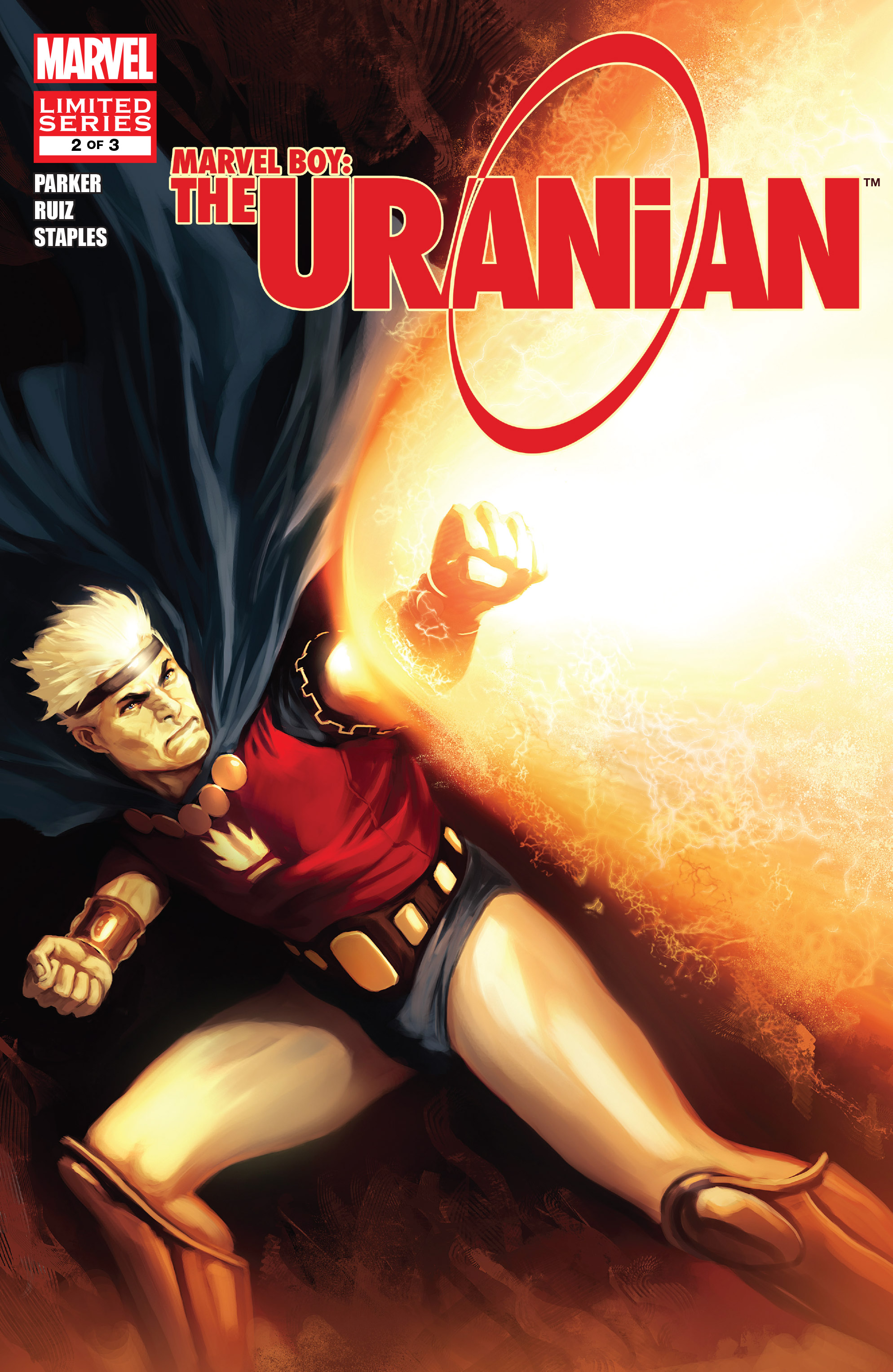 Marvel Boy: The Uranian #2 cover
