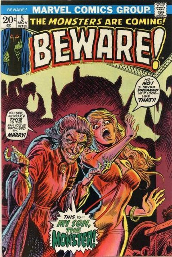 Beware #5 cover