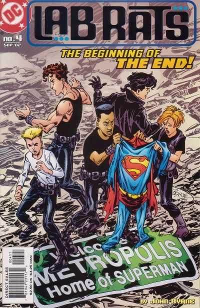 Lab Rats #4 cover