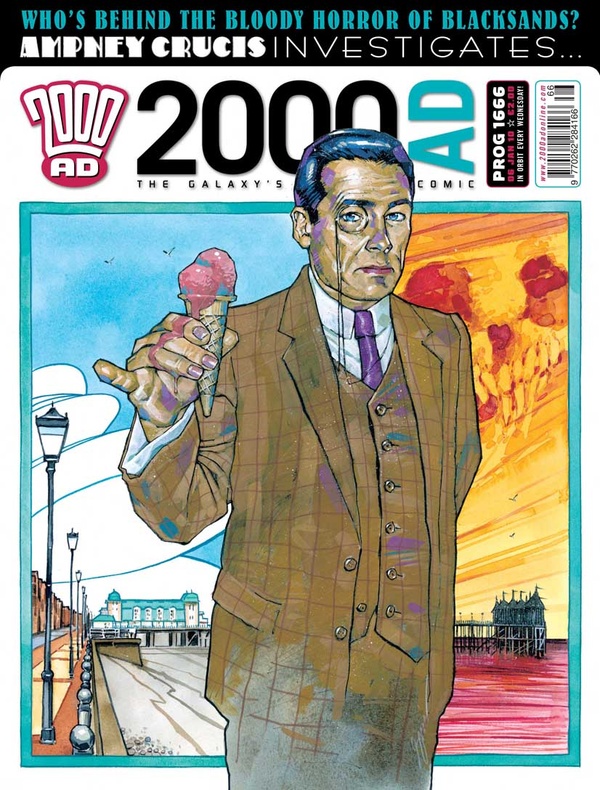 2000 AD #1666 cover