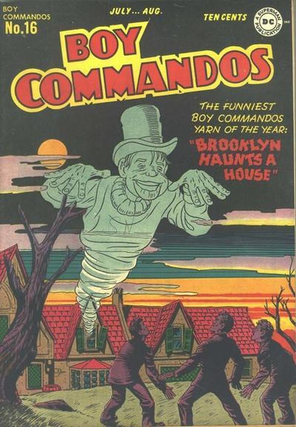 Boy Commandos #16 cover