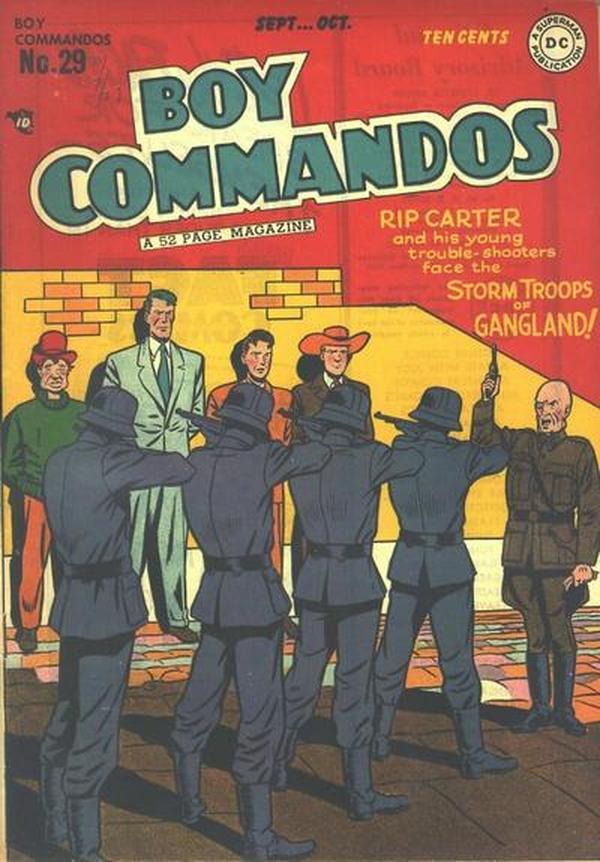Boy Commandos #29 cover