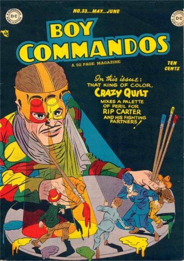 Boy Commandos #33 cover