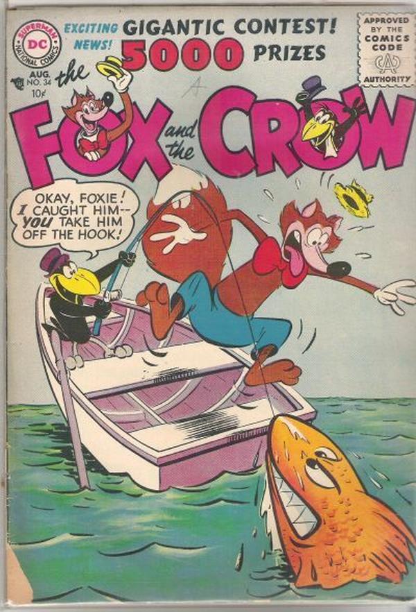 The Fox and the Crow #34 cover