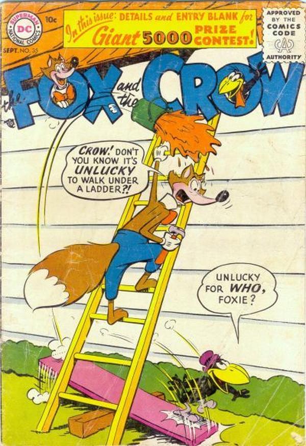 The Fox and the Crow #35 cover
