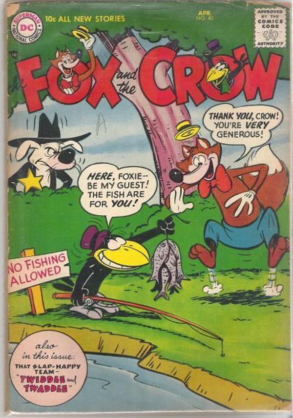 The Fox and the Crow #40 cover