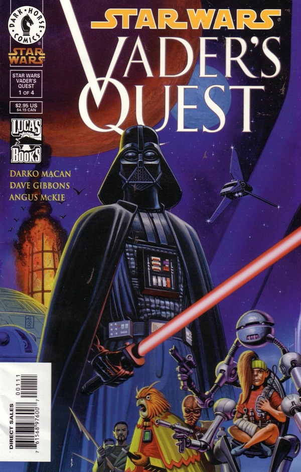 Star Wars: Vader's Quest #1 cover