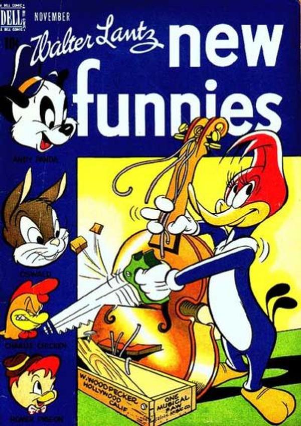 Walter Lantz New Funnies #141 cover