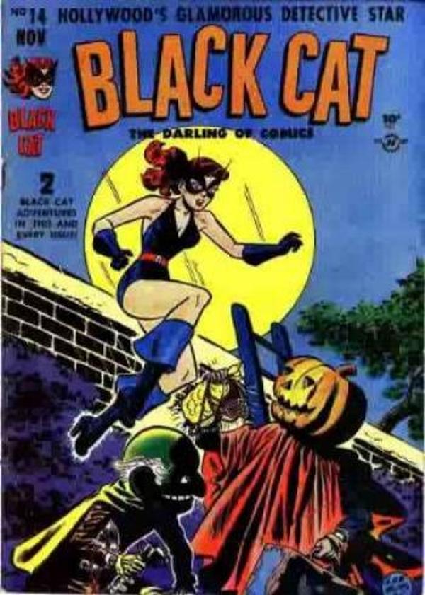 Black Cat Comics #14 cover