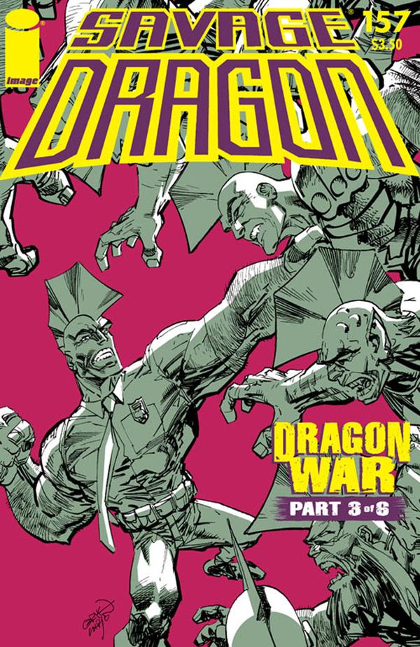 Savage Dragon #157 cover