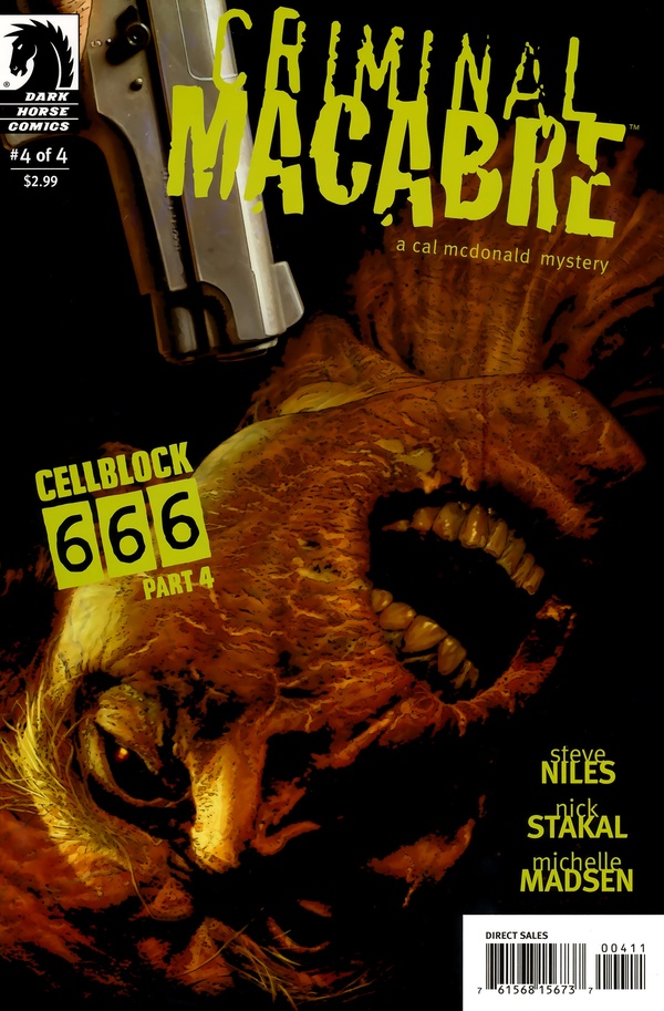 Criminal Macabre: Cell Block 666 #4 cover