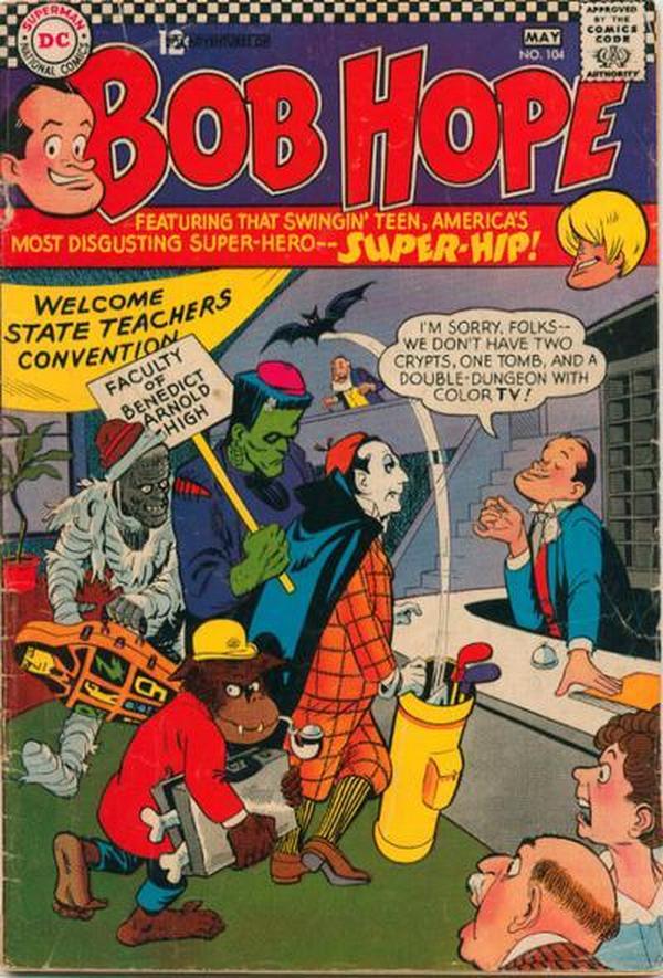 The Adventures of Bob Hope #104 cover